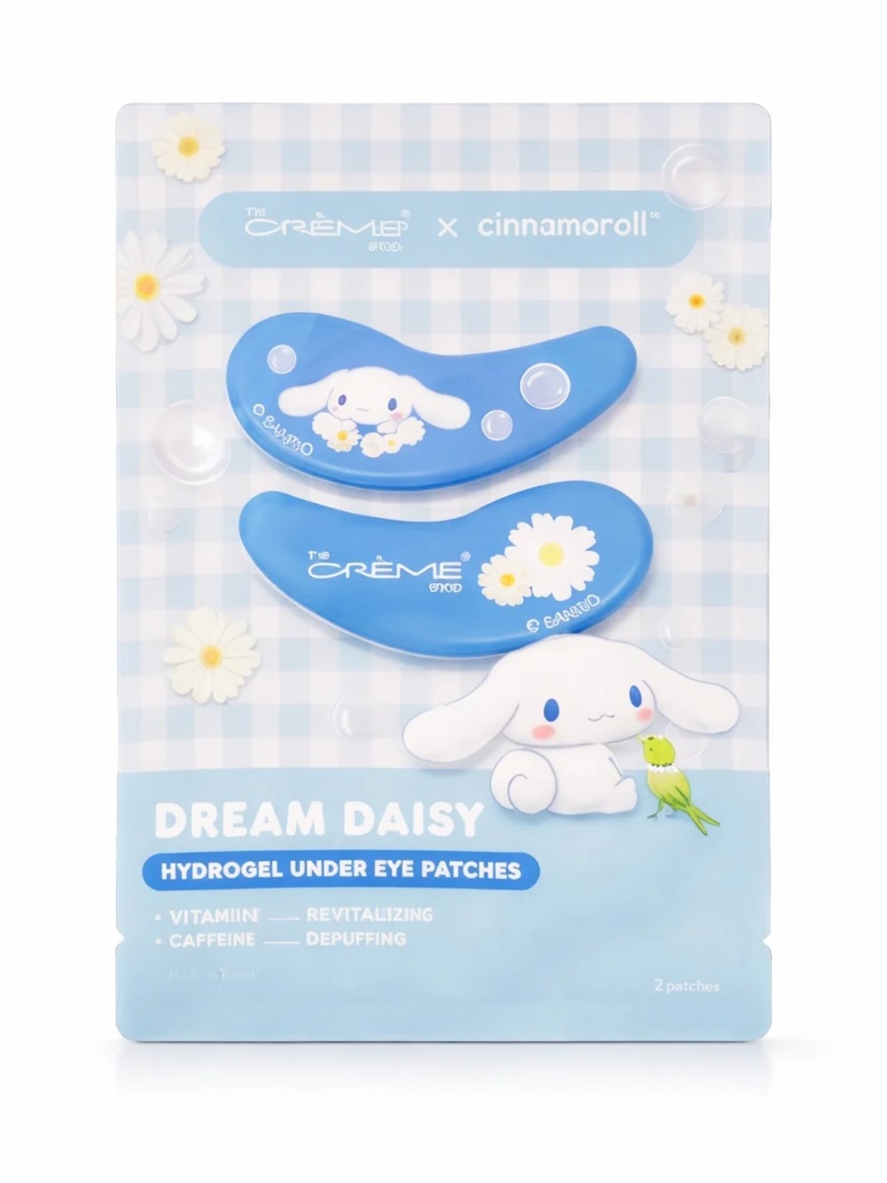 🛍️3/$20🛍️ The Crème Shop x Cinnamoroll Dream Daisy Hydrogel Under Eye Patches